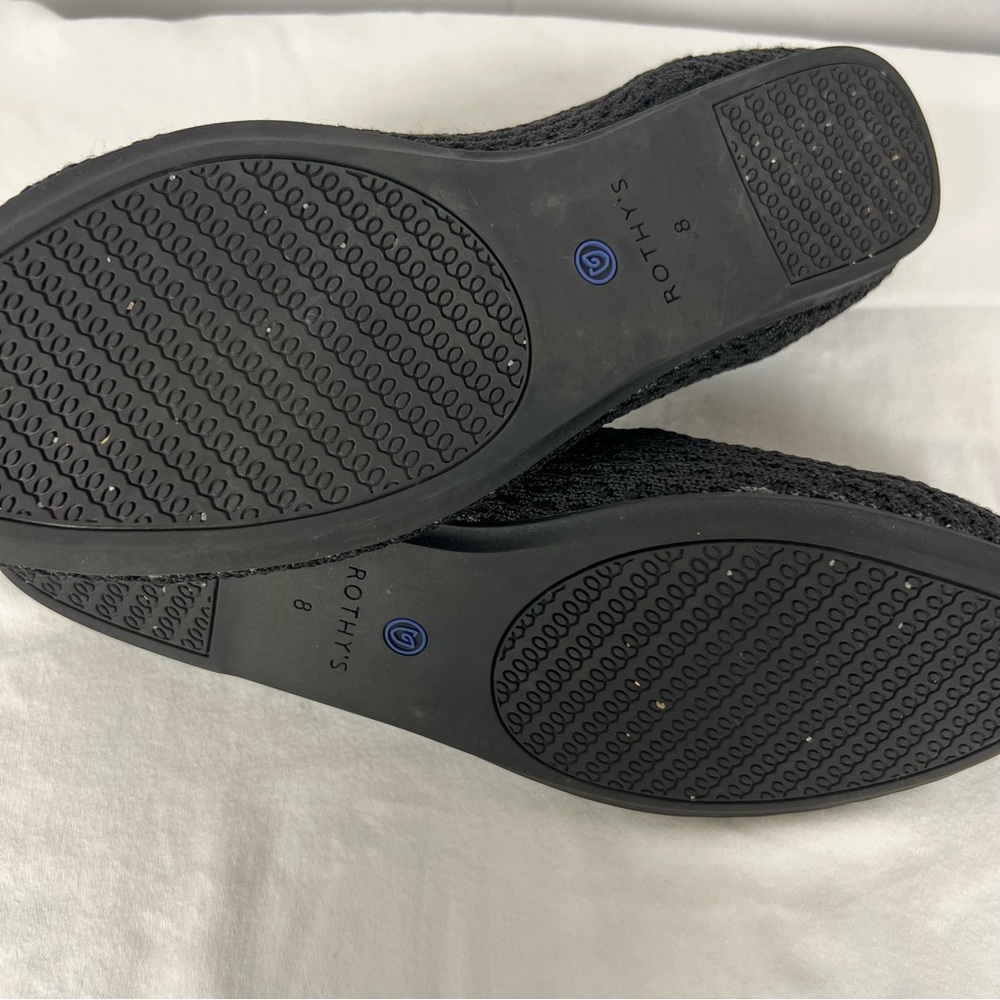Rothy’s black Honeycomb Loafers - Picture 7 of 13